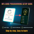 How to program NFC card, Step by Step.