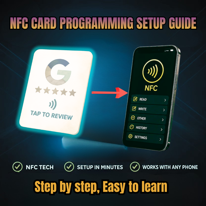 How to program NFC card, Step by Step.