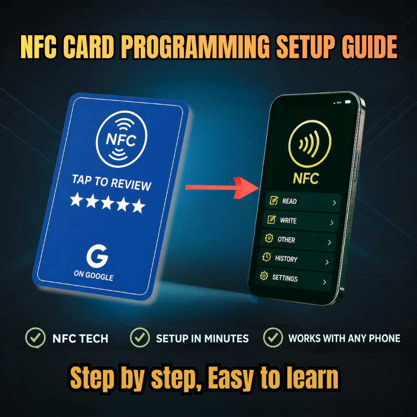 How to Program NFC card, Step by Step.