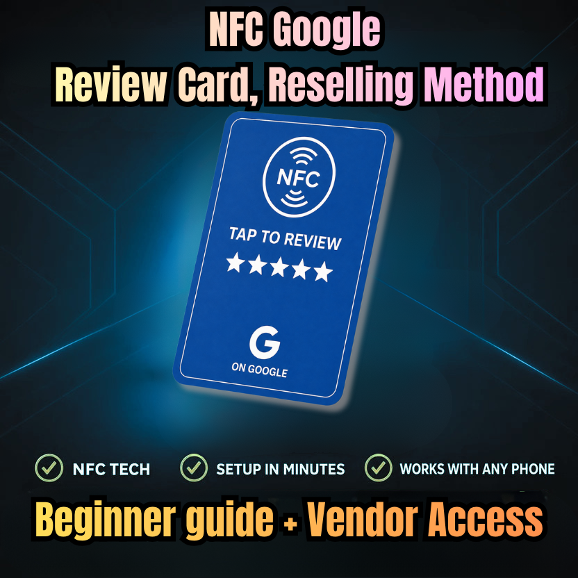 NFC Reselling Method, Supplier + Beginner Guide.